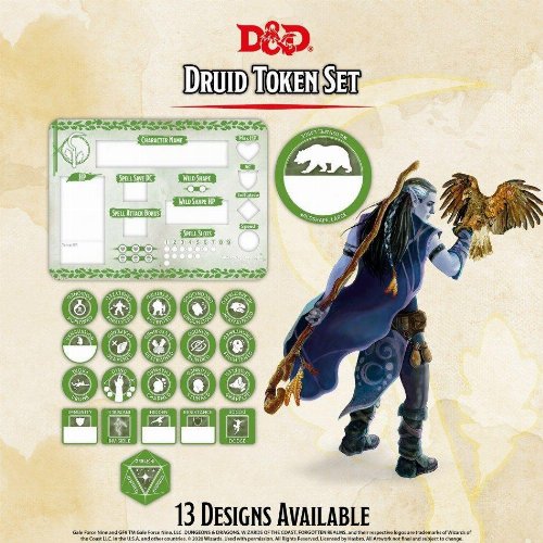D&D 5th Ed - Druid Token Set