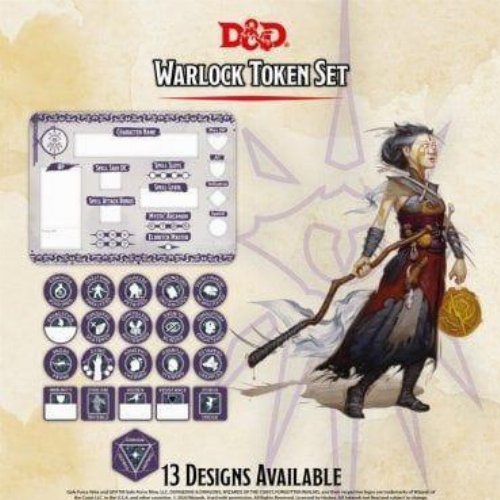 D&D 5th Ed - Warlock Token Set