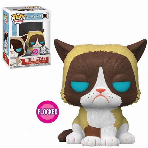 Φιγούρα Funko POP! Icons - Grumpy Cat (Flocked) #60
(Exclusive)