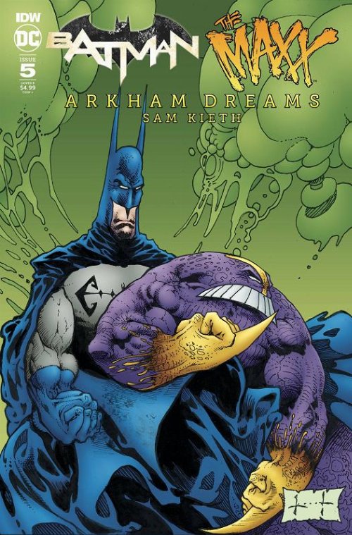Τεύχος Κόμικ Batman/The Maxx : Arkham Dreams #5 (Of 5)
Cover B
