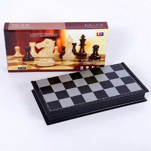 Chess - Small Magnetic Chess & Checker
Set
