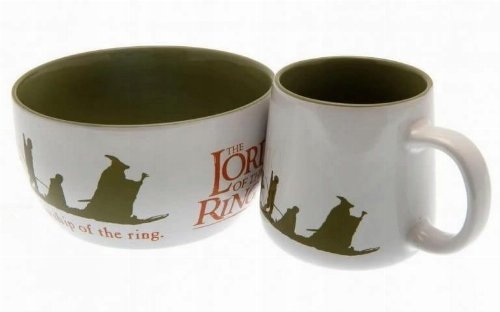 Lord of the Rings - Fellowship Breakfast Set
(Mug & Bowl)