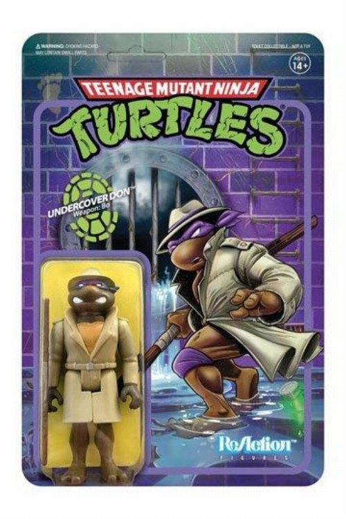 Φιγούρα Teenage Mutant Ninja Turtles: ReAction -
Undercover Donatello Action Figure (10cm)