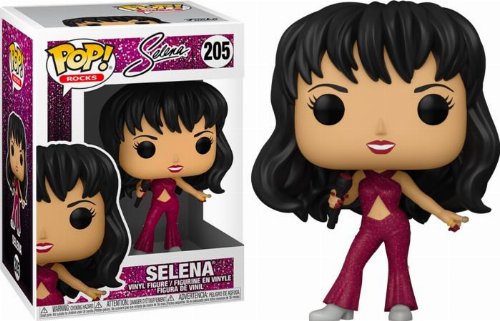 Figure Funko POP! Rocks - Selena (Burgundy
Outfit) #205