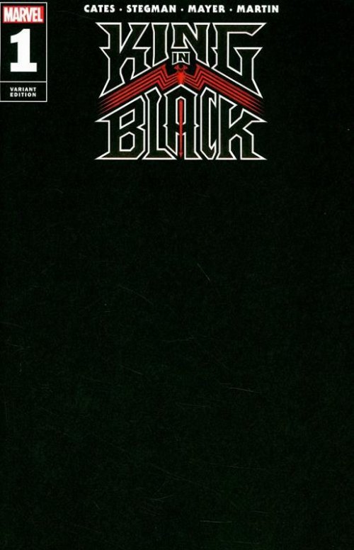 Τεύχος Κόμικ King In Black #1 (OF 5) Black Blank
Variant Cover