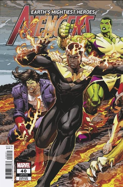 Τεύχος Κόμικ The Avengers #40 Weaver Connecting
Variant Cover