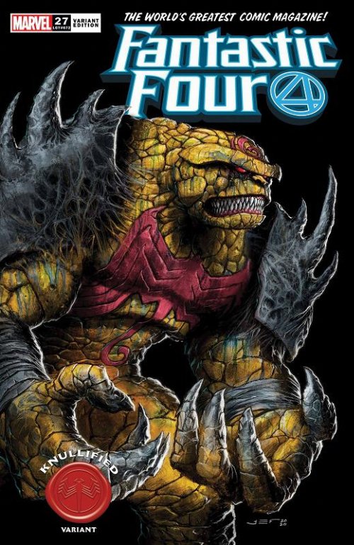 Fantastic Four #27 Ferreyra Knullified Variant
Cover