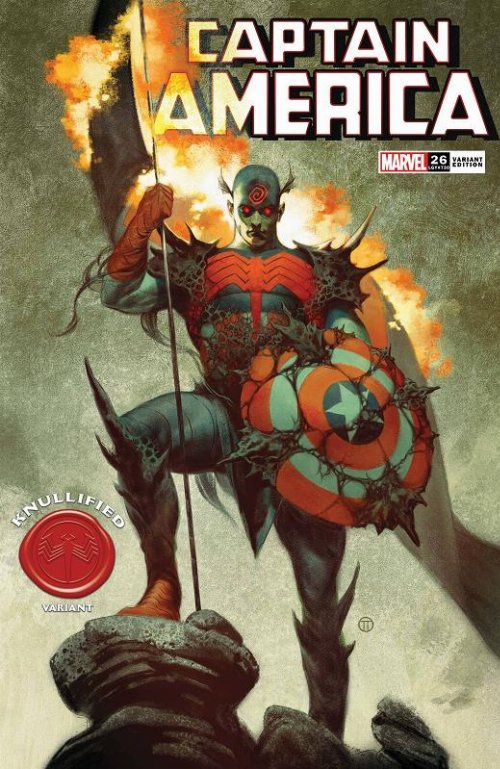 Captain America #26 Tedesco Knullified Variant
Cover