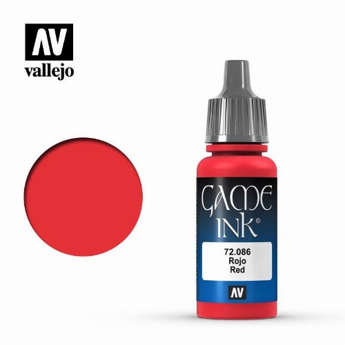 Vallejo Ink - Red Χρώμα Μοντελισμού
(17ml)