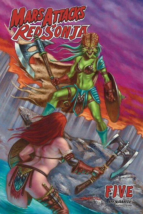Mars Attack Red Sonja #5 Cover B