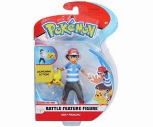 Φιγούρα Pokemon - Ash & Pikachu 2-Pack Battle
Action Figures (11cm)