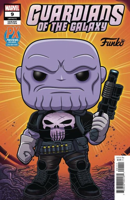 Guardians Of The Galaxy #09 Previews Exclusive Funko
Variant Cover