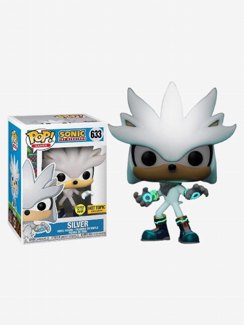 Φιγούρα Funko POP! Sonic the Hedgehog - Silver the
Hedgehog (GITD) #633 (Exclusive)