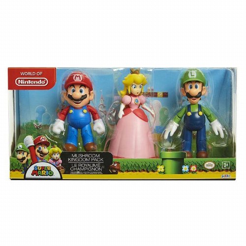 Φιγούρα Super Mario - Mushroom Kingdom 3-Pack Action
Figures