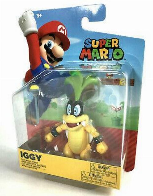 Φιγούρα Super Mario - Iggy Action Figure
(10cm)