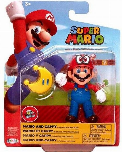 Φιγούρα Super Mario - Mario and Cappy Action Figure
(10cm)