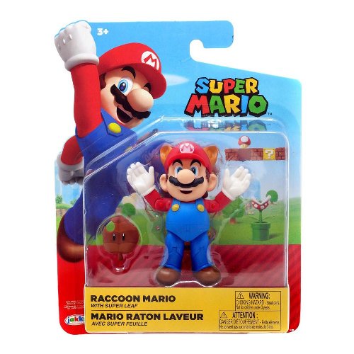 Φιγούρα Super Mario - Raccoon Mario Action Figure
(10cm)