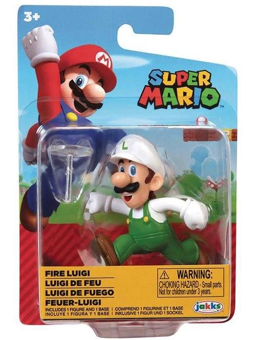 World of Nintendo - Fire Luigi Minifigure
(6cm)