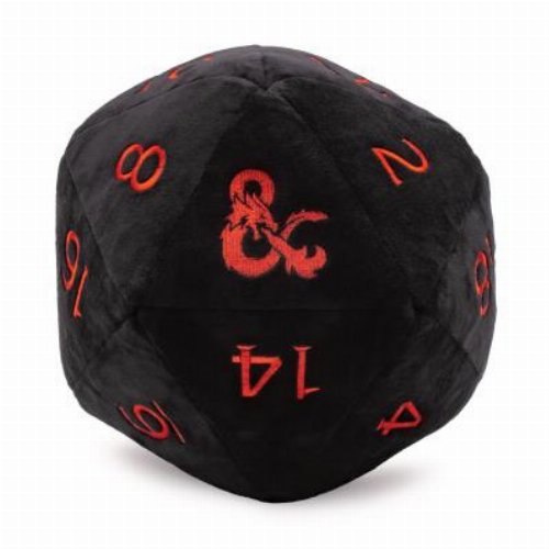 Dungeons and Dragons - Black/Red D20 Die Plush
(26cm)