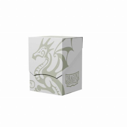 Dragon Shield Deck Shell Box - White with
Black