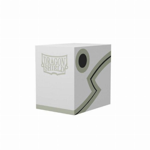 Dragon Shield Deck Double Shell Box - White with
Black