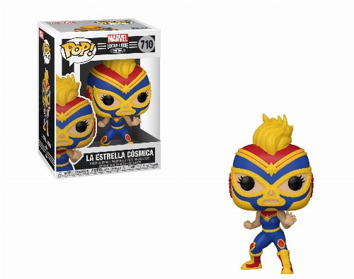 Figure Funko POP! Marvel: Lucha Libre - El
Estrella Cosmica (Captain Marvel) #710