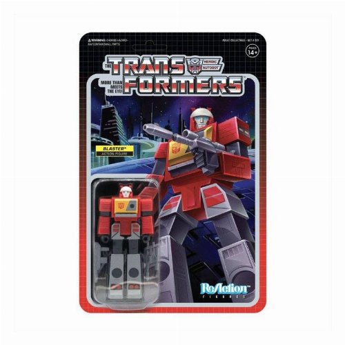 Transformers: ReAction - Blaster Action Figure
(10cm)