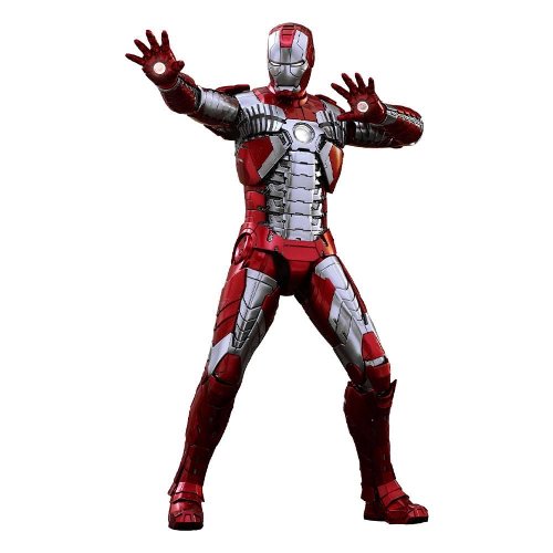 Iron Man 2: Hot Toys Masterpiece - Iron Man Mark
V Die-Cast Action Figure (32cm)