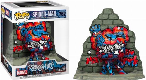 Φιγούρα Funko POP! Deluxe: Marvel - Spider-Man (Street
Art Collection) #762 (Exclusive)