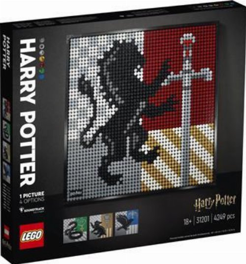 LEGO Art - Harry Potter: Hogwarts Crests
(31201)