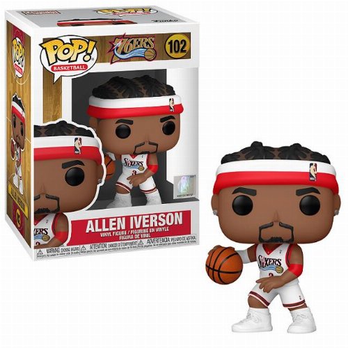 Φιγούρα Funko POP! NBA: Legends - Allen Iverson​​
(Sixers Home) #102