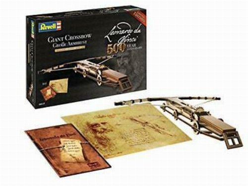 Leonardo da Vinci 500th Anniversary - Giant Crossbow
(1:100) - Collector's Wooden Model Set