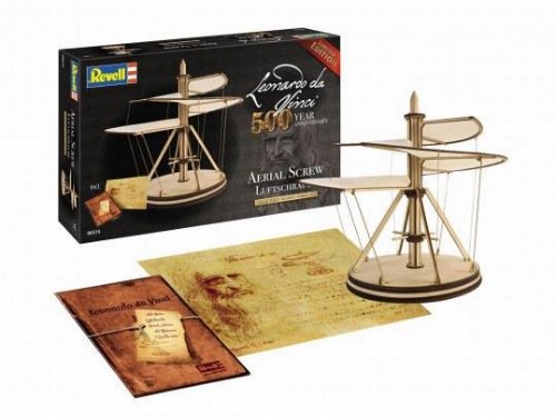 Leonardo da Vinci 500th Anniversary - Aerial Screw
(1:48) - Collector's Wooden Model Set