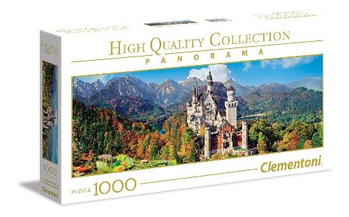 Puzzle 1000 pieces - Panorama Neuschwanstein
Castle