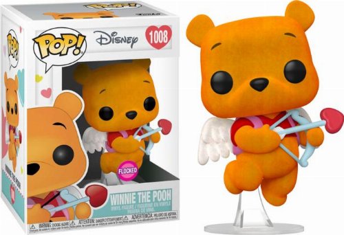 Φιγούρα Funko POP! Disney: Winnie the Pooh -
Valentines Winnie (Flocked) #1008 (Exclusive)