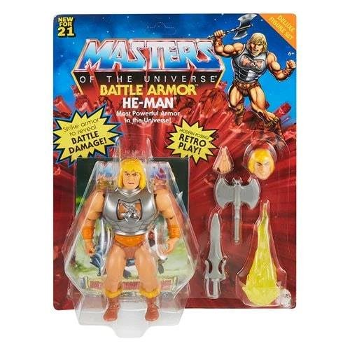 Φιγούρα Masters of the Universe Origins - Battle Armor
He-Man Deluxe Action Figure (14cm)