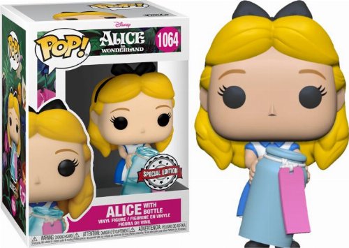 Φιγούρα Funko POP! Alice in Wonderland: 70th
Anniversary - Alice with Drink Me Bottle #1064
(Exclusive)