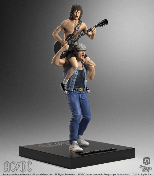 AC/DC: Rock Iconz - Angus and Brian Statue (27cm)
(LE3000)