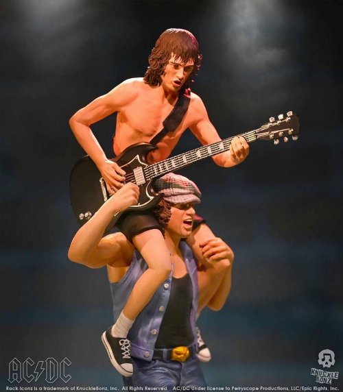 AC/DC: Rock Iconz - Angus and Brian Statue (27cm)
(LE3000)