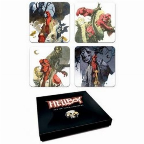 Dark Horse - Hellboy Coasters Set (Σετ 4
Σουβέρ)