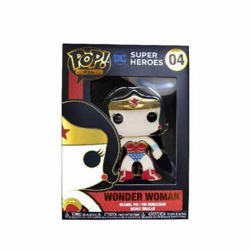 Funko POP! DC Heroes - Wonder Woman #04 Μεγάλη
Μεταλλική Καρφίτσα