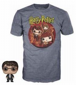 Συλλεκτικό Funko Box: Harry Potter - Harry Potter
(Trio) Pocket Funko POP! με T-Shirt (S-kids)