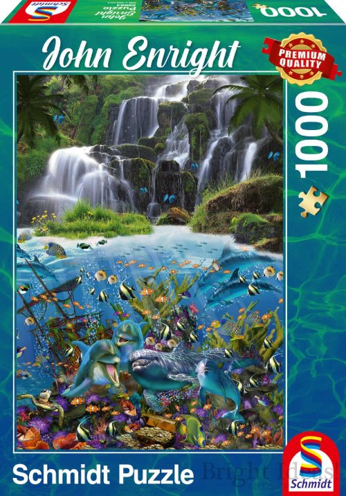 Puzzle 1000 pieces - Waterfall