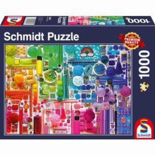 Puzzle 1000 pieces - Colors of the
Rainbow