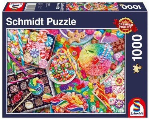 Puzzle 1000 pieces - Candylicious