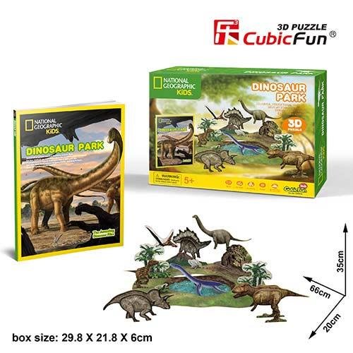 Puzzle 3D 43 pieces - National Geographic: Dino
Park