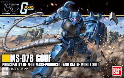 Mobile Suit Gundam - High Grade Gunpla: MS-07B
Gouf 1/144 Model Kit