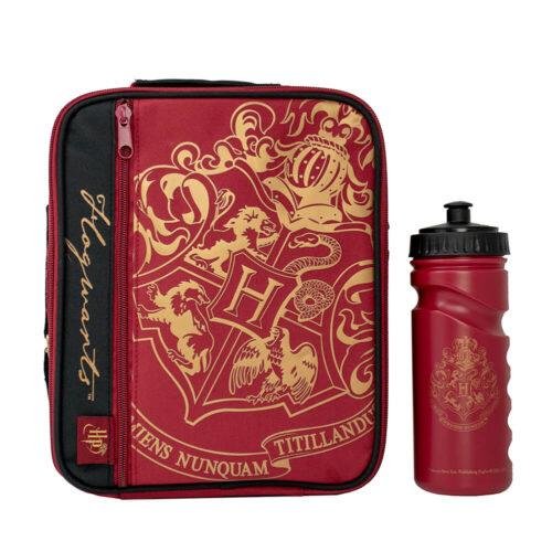 Harry Potter - Burgundy Crest Lunchbag and
Bottle