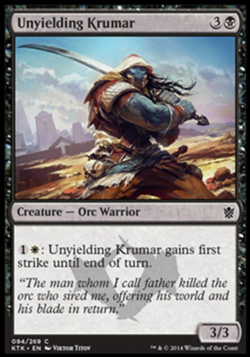 Unyielding Krumar - Foil