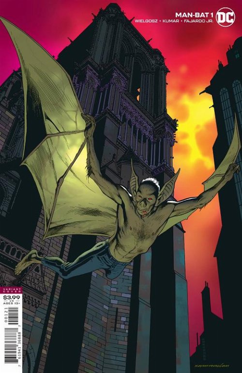 Man Bat #1 (OF 5) Kevin Nowlan Variant Cover